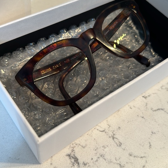 Celine Paris Cat eye eyeglass frame - Picture 3 of 7